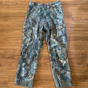 Mens Camo Cargo Pants